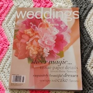 Martha Stewart Weddings Magazine Spring 2006
